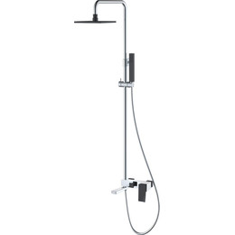 Душевая стойка Boheme Q 148-CRB.2, black chrome фото 