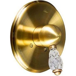 Смеситель для душа Boheme Crystal 305-CRST, бронза фото 