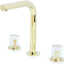 Смеситель для раковины Boheme Elegante 152-G-EL, золото фото 