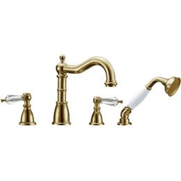 Смеситель для ванны Boheme Medici 391-SW, бронза фото 