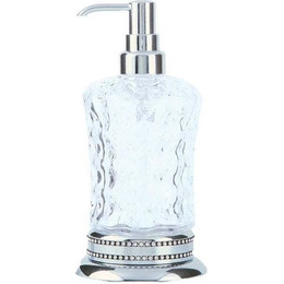 Дозатор для жидкого мыла Boheme Brillante 10439, chrome фото 