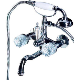Смеситель для ванны Boheme Crystal 273-CRST, chrome фото 