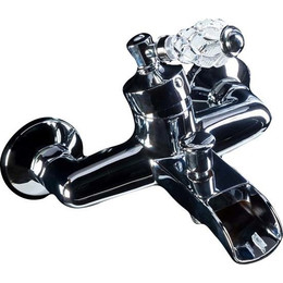 Смеситель для ванны Boheme Vogue Crystal 223-CRST, chrome фото 