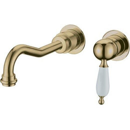 Смеситель для раковины настенный Boheme Medici Ripresa 307, бронза фото 