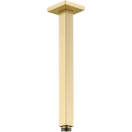 Кронштейн потолочный для верхнего душа Boheme Qubic 629-QUBIC-MG, matt gold фото 