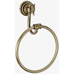 Кольцо для полотенец Boheme Barocco 10652, бронза фото 