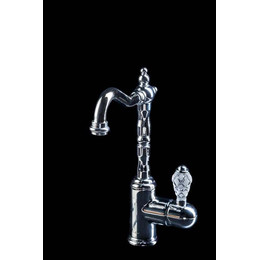 Смеситель для раковины высокий Boheme Crystal 262-CRST, chrome фото 