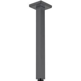 Кронштейн потолочный для верхнего душа Boheme Qubic 629-QUBIC-SGM, shine gun metal фото 