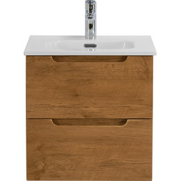 Тумба подвесная с раковиной BelBagno ETNA-500-2C-SO-RN 50 см (раковина BB500ETL) Rovere Nature, Цвет фасада: Rovere Nature фото 