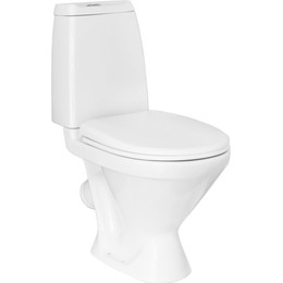 Унитаз-компакт Sanita Кама комфорт WC.CC/Kama/2-TM/WHT.G/S1 с крышкой фото 