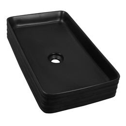 Раковина-чаша Azario 67 см AZ-2250-MB, черный матовый фото 