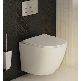 Унитаз подвесной безободковый Iddis Blanco BLARNSEi25, Цвет производителя: белый фото 