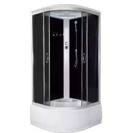 Душевая кабина Loranto 120х120 см CS-1200ТМ/G, хром/матовое фото 