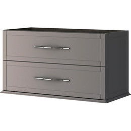 Тумба универсальная с раковиной Cezares 55243 100 см, Grigio Nuvola фото 