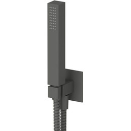 Гигиенический душ Cezares PORTA-DEFM-NOP, чёрный матовый фото 