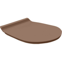 Сиденье с крышкой для унитаза Simas Vignoni микролифт VI004 moka matt фото 