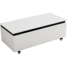 Тумба дополнительная Cezares SLIDER-1000-1C-PI-BO 100 см, Bianco Opaco фото 