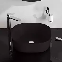 Раковина-чаша Am.Pm Func 43 см M8FWCC30430BM, чёрная матовая фото 