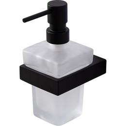 Дозатор для жидкого мыла Cezares Slider SLIDER-SOIS-V-NOP, цвет чёрный матовый фото 