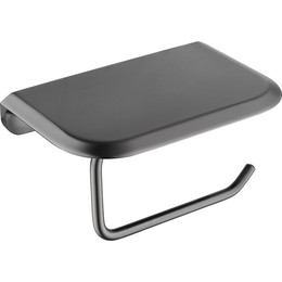 Держатель для туалетной бумаги Cezares Liner LINER-PHM-GM, цвет оружейная сталь, Цвет производителя: оружейная сталь фото 