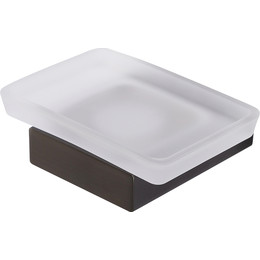 Мыльница Cezares Slider SLIDER-SODS-GM, цвет оружейная сталь фото 