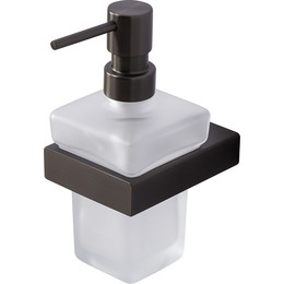 Дозатор для жидкого мыла Cezares Slider SLIDER-SOIS-V-GM, цвет оружейная сталь фото 