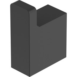 Крючок Cezares Slider SLIDER-HK-NOP, цвет чёрный матовый фото 