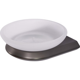 Мыльница Cezares Liner LINER-SODS-GM, цвет оружейная сталь, Цвет производителя: оружейная сталь фото 