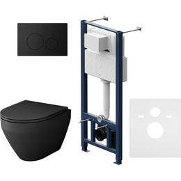 Инсталляция с подвесным унитазом Am.Pm Spirit V2.0 FlashClean IS49038.701700MB фото 