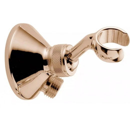 Шланговое подсоединение с держателем Cezares CZR-U-AI-C-02, бронза фото 