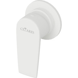 Смеситель для душа Cezares NAUTIC-DIM-BIO (со скрытой частью) белый матовый, Цвет производителя: белый матовый фото 