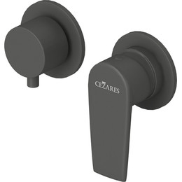 Смеситель для ванны Cezares NAUTIC-VDIM3-M-NOP (со скрытой частью) чёрный матовый, Цвет производителя: чёрный матовый фото 