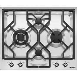 Газовая варочная поверхность Smeg Classica PGF64-4 фото 