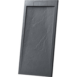 Поддон каменный Vincea 160х90 см VST-4SRL9016A, антрацит фото 