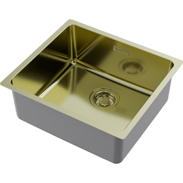 Кухонная мойка Omoikiri Tadzava 49-U/I-LG 4993263, светлое золото, Цвет производителя: светлое золото фото 
