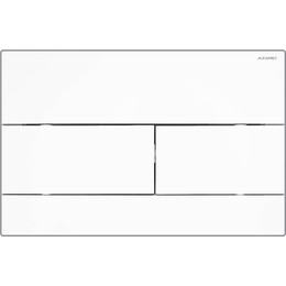 Кнопка смыва Azario AZ-013.0, белый глянцевый фото 