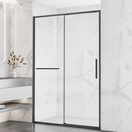 Душевая дверь Vincea Slim Soft 130 см VDS-1SS130CLGM, брашированное золото/прозрачное фото 