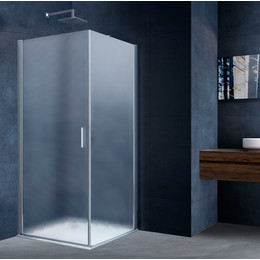 Душевое ограждение Vincea Alpha 95x90 см VSR-3ALP9095MT, хром/матовое фото 