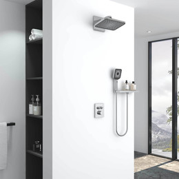 Душевая система для душа с термостатом Vincea Inspire VSFW-3I21MT4RCH фото 