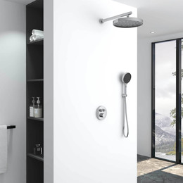 Душевая система для душа с термостатом Vincea Inspire VSFW-3I22MT2CH фото 