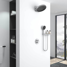 Душевая система для душа с термостатом Vincea Inspire VSFW-3I22MT3RCH фото 