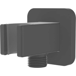 Шланговое подсоединение с держателем Vincea VSC-32MB, матовый черный фото 