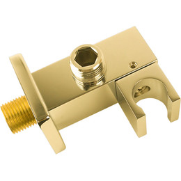 Шланговое подсоединение с держателем Vincea VSC-41BG, золото фото 