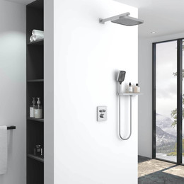 Душевая система для душа с термостатом Vincea VSFW-321MT1RCH фото 