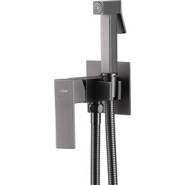 Набор для гигиенического душа Abber Daheim AF8226NG, никель фото 