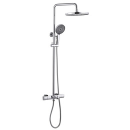 Душевая стойка с термостатом Abber Thermostat AF8516L, Цвет производителя: хром фото 