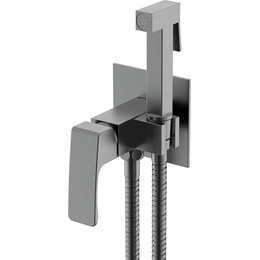 Набор для гигиенического душа Raglo R01.52.09 (со скрытой частью) графит фото 