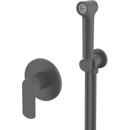 Набор для гигиенического душа Raglo R03.53.06 (со скрытой частью) чёрный фото 