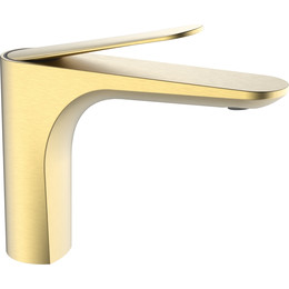 Смеситель для раковины Raglo R21.10.03, золотой сатин фото 