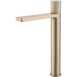 Смеситель для раковины высокий Abber Rund AF8711G, золото матовый, Цвет производителя: золото матовое фото 